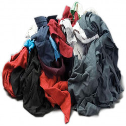 Colored Cotton Rags - Extra Low Lint - 20 Lbs.
