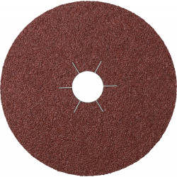 CS 561 fibre discs, 4-1/2 x 7/8 Inch grain 50 star shaped hole