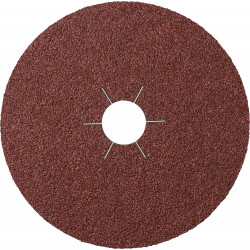 CS 561 fibre discs, 5 x 7/8 Inch grain 100 star shaped hole