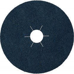 CS 565 fibre discs, 5 x 7/8 Inch grain 100 star shaped hole