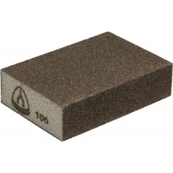 SK 500 abrasive block, Aluminium Oxide grain 220 2-3/4 x 4 x 1 Inch