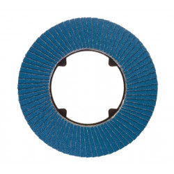 CMT 728 abrasive mop discs, 5 Inch grain 40 flat