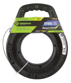 150' Steel Fishtape with Leader