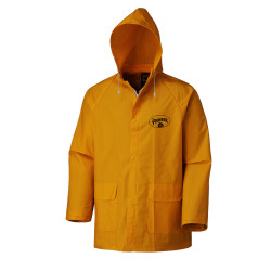 Yellow Flame Resistant PVC Rain Suit - M - *PIONEER