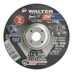 3" x 1/32" ZIP Cut Off Wheel