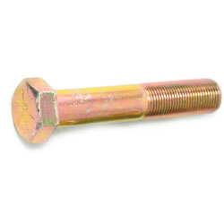 Hex Head Cap Screw 5/8" UNC - Grade 8 / Yellow Zinc