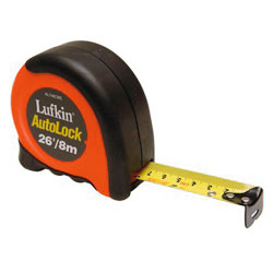 1” (25mm) x 26' (8m) - 700 Series Tape Measure