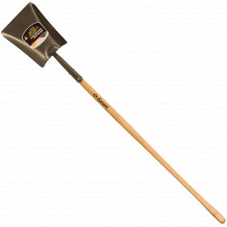 Square Point Shovel - Long Handle - Steel / GFS2L *PRO