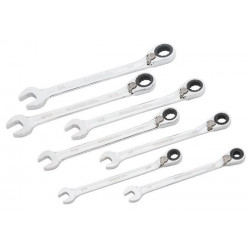 7-Piece Combination Ratcheting Wrench Set