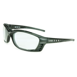 Safety Glasses - Clear - Matte Black Frame - Sealed / Livewire™