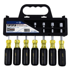 7 PC Metric Cushion Grip Nutdriver Set - *JET