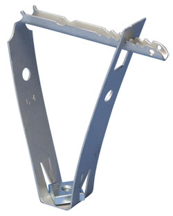 Trapezoidal Deck Hanger w/ Nut - 3/8" - Spring Steel / TDHT6 *CADDY®ARMOUR