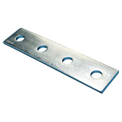 4 Hole Flat Bracket - 7 1/4" - Steel / F230000EG *ELECTROGALVANIZED