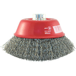 5" - Cup Brush - 0.020" Crimped Wire