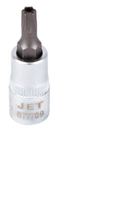 Tamperproof TORX® Bit Socket - 1-1/2" Long - 1/4" Drive / 6777