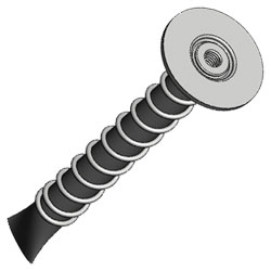 Asphalt Anchors - 5/8" dia. - Carbon Steel / Zinc Plated