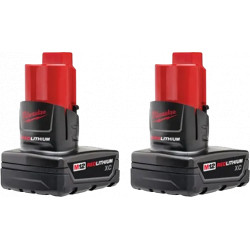 M12™ REDLITHIUM™ XC (2) 3.0 Ah Compact Batteries