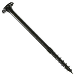 Structural Screws - Low Profile - 7/32" x 1-9/16" - Torx / BLACK ELECTROCOATING