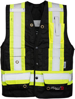 Fire Resistant Safety Vest - Unlined - Polyester / VIK3995FR Series