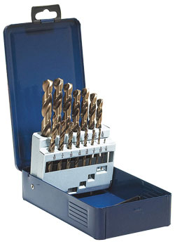 Jobber Drill Bit Set - 135° - Fractional / 01-E 606 *SST+ (15 pc)