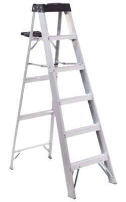Step Ladder - Type 1A - Aluminum / 800 Series *HEAVY-DUTY