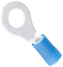 Ring Terminal - 12-1/4" - Blue / 10-105