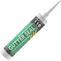 Butyl Rubber Caulk - 300 mL - Solvent Release / 110 Series *GUTTER SEAL