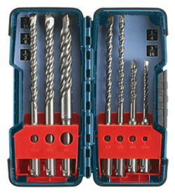 7 pc. SDS-plus® Bulldog™ Rotary Hammer Bit Set - *BOSCH