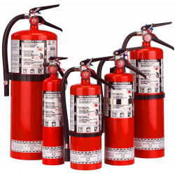 Fire Extinguisher - ABC Dry Chem - Alum Valve / MULTI-PURPOSE