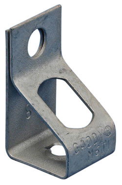 Thread Install Rod Hanger - 3/8" - Spring Steel / 6TI *CADDY®ARMOUR