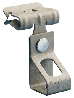 Rod to Flange Clip w/ Threaded Hole - Spring Steel / CADDY® ARMOUR