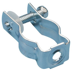 Bolt Close Conduit/Pipe Clamp - 1.910" – 2.875" x 3/8" - Steel / CD5B37 *ELECTROGALVANIZED