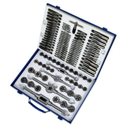 110-Piece SAE/Metric Alloy Tap and Die Premium Set - *JET