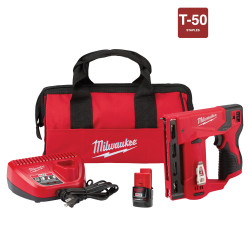 M12 3/8 in. Crown Stapler Kit