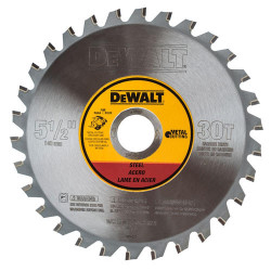 5 1/2" 30T Ferrous Metal Cutting 20mm Arbor