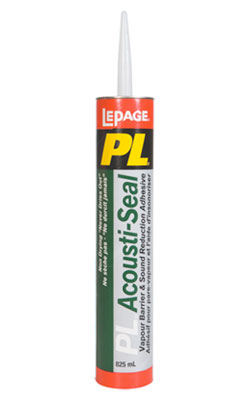 Sealant - Vapour Barrier - Black / 307 Series *PL ACOUSTI-SEAL