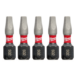 SHOCKWAVE™ Impact Square Recess #2 Insert Bits 5PK