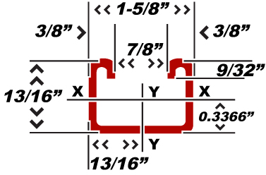 3/16" Strut Diagram