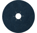 CS 565 fibre discs, 5 x 7/8 Inch grain 100 star shaped hole