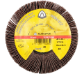 WSM 617 abrasive mop wheels CS 310 XF, 5 x 3/4 Inch grain 40 thread 5/8"