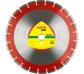 DT 350 B diamond cutting blades, 14 x 1/8 x 1 Inch 24 segments 1-1/2 x 1/8 x 3/8 Inch, standard serration