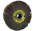 SM 611 W abrasive mop wheels LS 309 X, 6 x 2 x 1 Inch grain 80