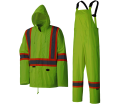 Yellow/Green Lightweight Waterproof Suit - S - *PIONEER