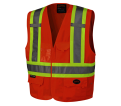 Hi-Viz Orange Safety Vest - L/XL - *PIONEER