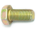 Hex Head Cap Screw 1/4" UNC - Grade 8 / Yellow Zinc