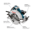 Circular Saw (w/ Acc) - 7-1/4" - 15.0 amp / CS10