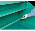 Slant-top box