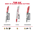 9 in. 8 TPI The Ax™ SAWZALL® Blade-Bulk 25