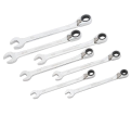 7-Piece Combination Ratcheting Wrench Set