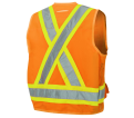 Hi-Viz Surveyor's Safety Vest - Hi-Viz Orange - M - *PIONEER
